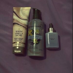 Vanilla Scented Body Care Trio